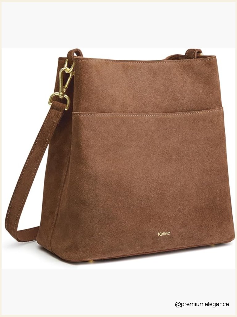 Leather Tote Crossbody Bag With 2 Straps, Soft Pebbled Shoulder Purse
